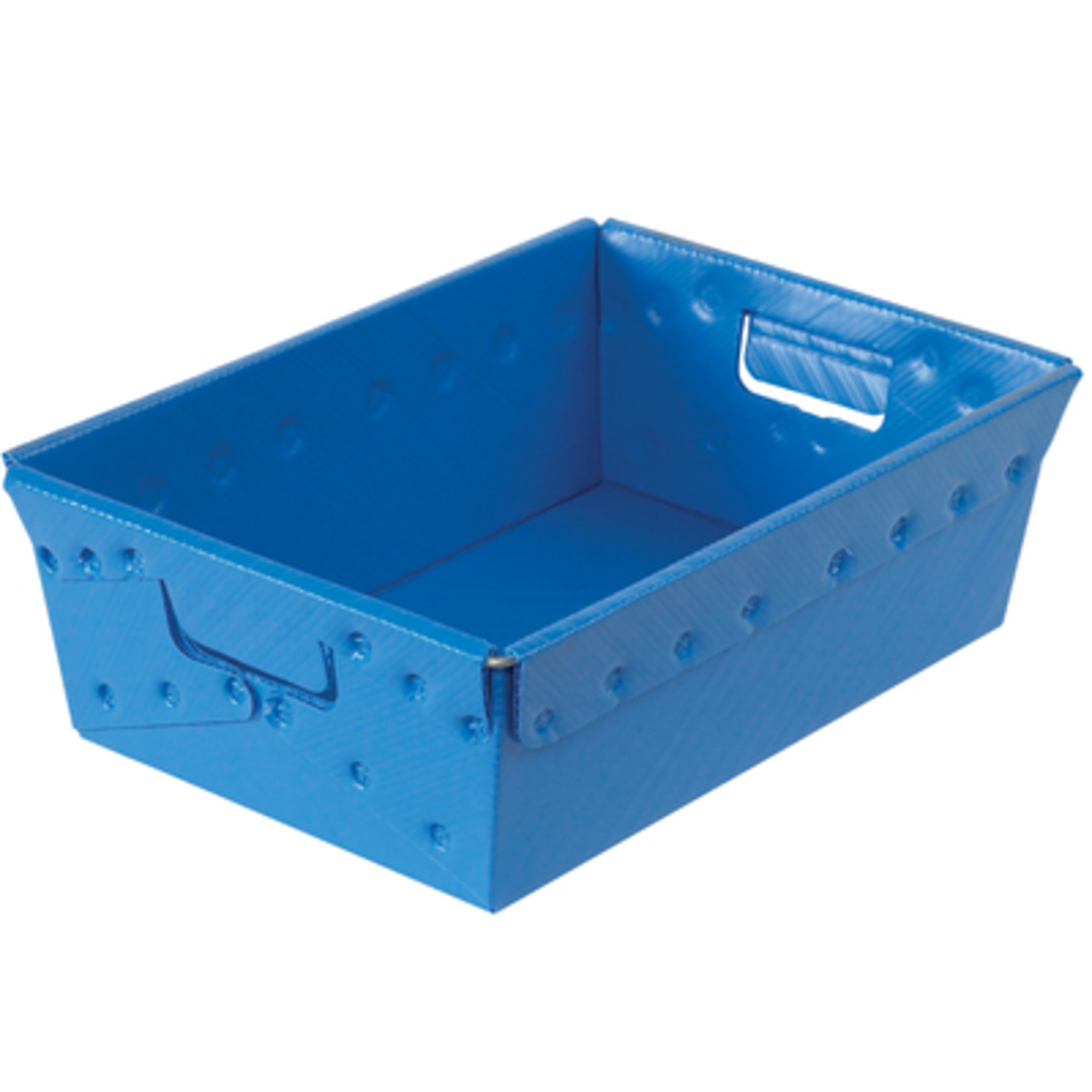 18 x 13 x 6in. Blue Space Age Totes 6/CS, Height 6 in, Width 13 in, Bins Included (qty.) 6 Model# BINS181